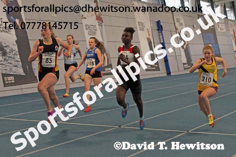 60 metres, North Eastern Indoor Champs. Photo: David T. Hewitson/Sports for All Pics